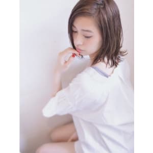 伸ばしかけナチュラルボブ