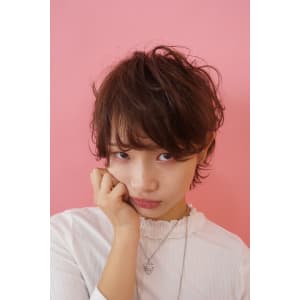 モテ甘ショートウルフ - e.m.a PREMIUM BEAUTY SALON【イーエムエープレミアムビューティーサロン】掲載中