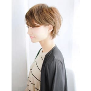 外はねカジュアルショートボブ - hair make nalu 荻窪西口 すずらん通り店【ヘアメイク ナル オギクボニシグチテン スズランドオリテン】掲載中