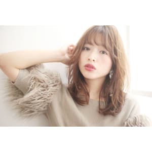 【重山祐亮】大人ワンカールカジュアルセミロング♪S８