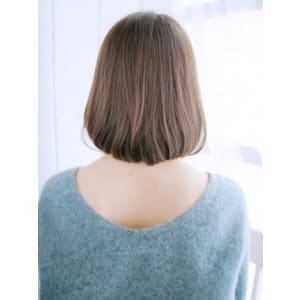 ロングバングのナチュラルボブスタイル - hair make nalu 荻窪西口 すずらん通り店【ヘアメイク ナル オギクボニシグチテン スズランドオリテン】掲載中