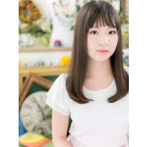 大人かわいい♪黒髪・美髪ストレート