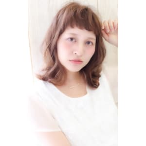 【MUSE】外ハネロブ×ミルクティーカラー - 自由が丘YUAN【ジユウガオカユアン】掲載中