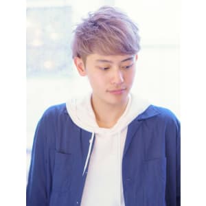 外国人風アッシュ★クラウドマッシュショート