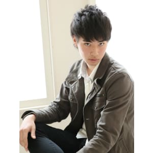 ソフトモヒカン★爽やかセミウェットショート