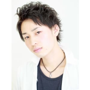 オシャレメンズ★アッシュカラー★ショートスタイル