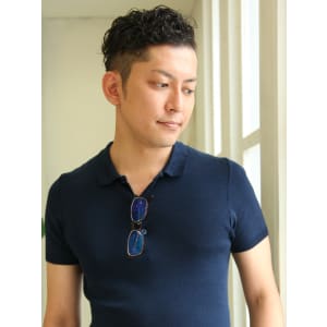 大人のグランジ★ツーブロックスタイル