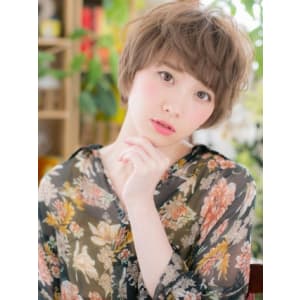 くせ毛風☆ふわふわエアリーショート マッシュショート