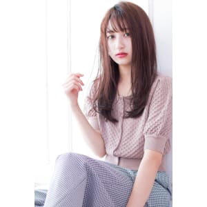 秋のおしゃれワンカールストレート　 AKI-391