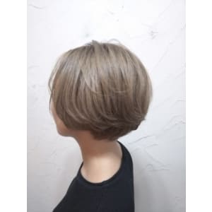 【reir下北沢】*ミニマムボブ+シルバーアッシュ*