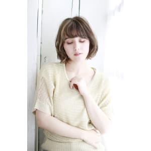 20代・30代・40代　外国人風レトロロマンボブ