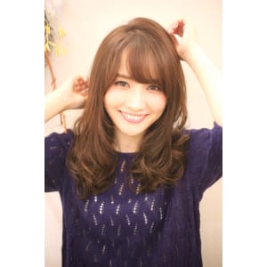 大人ひし形シルエットミックスセミロング♪S１２