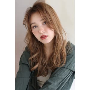 ハイライトが可愛い☆抜け感セミロング【y－４１０】