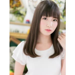 大人かわいい♪黒髪・美髪ストレート