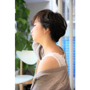 ナチュラルマッシュショート