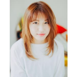 ギャザーを入れてクールストレート