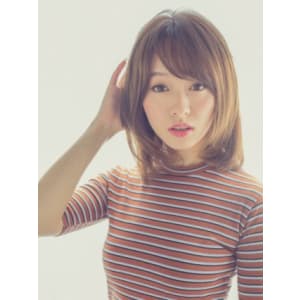 ワンカールくせ毛ミディ