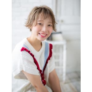 ふわくしゅハイトーンボブ
