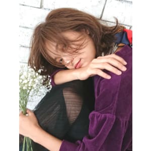 #うざバンク#ラベンダーブラウン#ショコラなんば