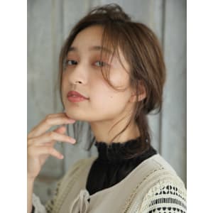 #ほつれロング#こなれヘアアレンジ#ノットヘア#ショコラあべ - Chocolat Abeno【ショコラアベノ】掲載中