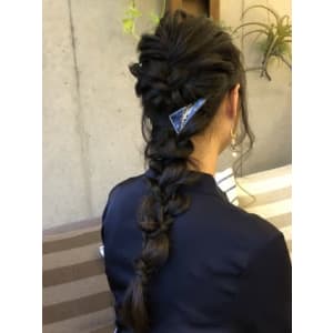 ☆ルーズ編みおろし☆