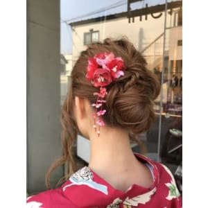 浴衣ヘアアレンジ