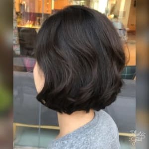 ふんわりカールボブ