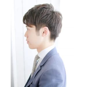 メンズナチュラルショートヘアー