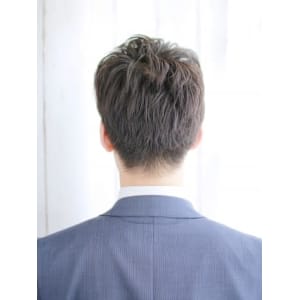 メンズナチュラルショートヘアー