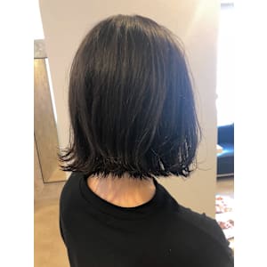 黒髪パツンボブ☆