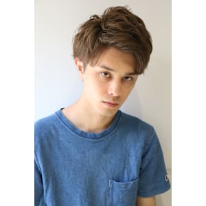 アップバングサイドパート【池袋美容室　uchla】