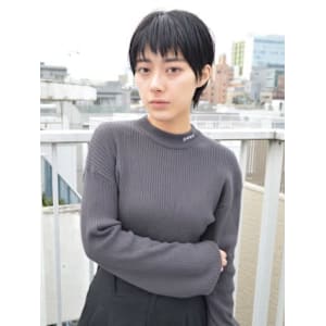 ギザギザバングショート