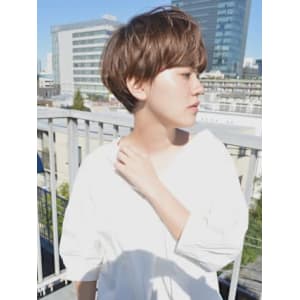 3Dカラー 小顔ショート