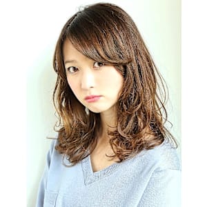 エアリーウェーブの透け感カラー