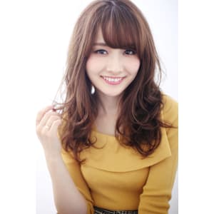 【重山】小顔バングゆるセミロング♪S１９