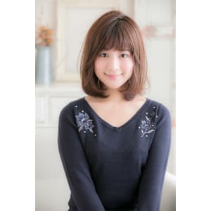 守ってあげたくなるエアリーボブ