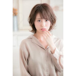 リラックス外ハネミディ