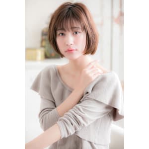 切りっぱなしボブ