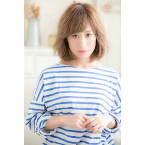 シースルー抜け感のナチュラルミディ