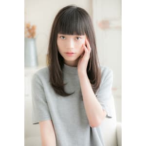 立体ラフストレート