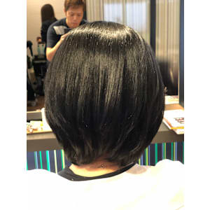 毛先ビビり毛の縮毛矯正