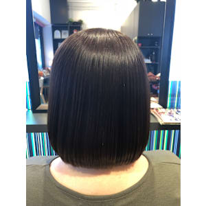 ハイダメージの縮毛矯正