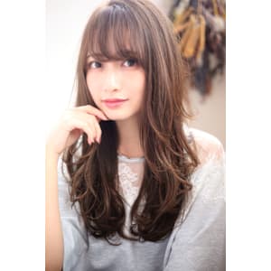 低温デジタルパーマゆるカール大人ロング♪ S２１