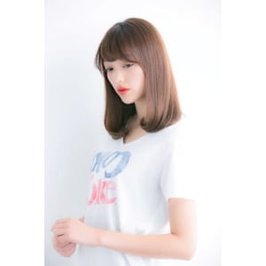 【Euphoria/安部】女性らしいまとまるワンカールパーマ