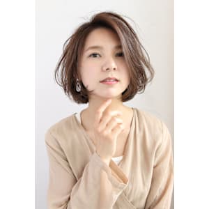 トップふんわり大人クラシカルボブ 