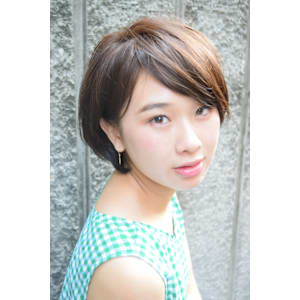 小顔ショートボブ