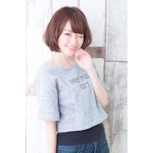 大人可愛い☆小顔ショートボブ