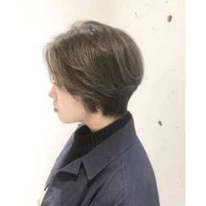 ショートのグラデーションカラー
