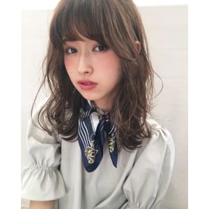 「鎌倉スタイル」モテかわ大人小顔パーマミディアム