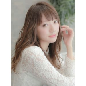 大人かわいい☆小顔ロング